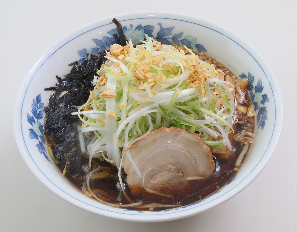 ねぎ醤油ラーメン